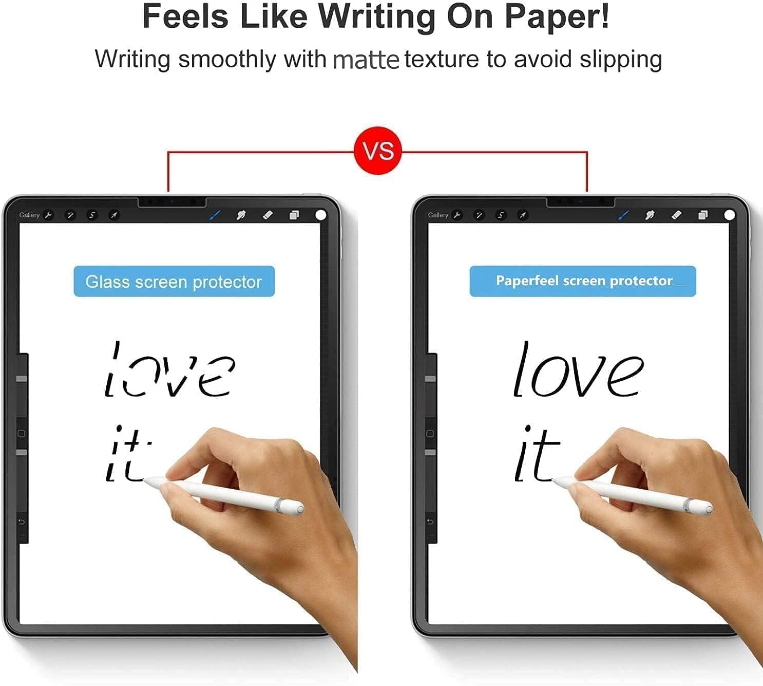 Paper Feel Screen Protector for Samsung Tablet Write and Draw Like on Paper, Thin and Responsive Paper Feel Screen Protector for Samsung Tablet Write and Draw Like on Paper, Thin and Responsive